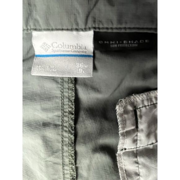 Columbia Men’s Silver Ridge Utility Cargo Short 36x9 W/Belt! Hiking Camping Fish - Picture 6 of 8